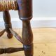 Tabouret tripode paillé des années 50