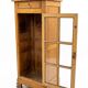 Louis Philippe style antique buffet with glass doors