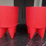Set of 2 Bubu 1er stools by Philippe Starck