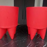 Set of 2 Bubu 1er stools by Philippe Starck