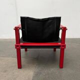 Mid-Century German Farmer Series chairs and table by Gerd Lange for Bofinger, 1960s, set of 5.