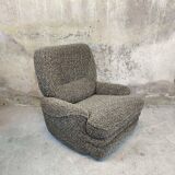Vintage wool armchair