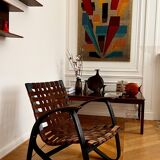 Pair of Bentwood Armchairs by Jan Vanek, 1930s