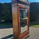 Armoire à glace Napoléon III en placage de loupe