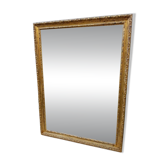 Grand golden mirror in louis xvi style