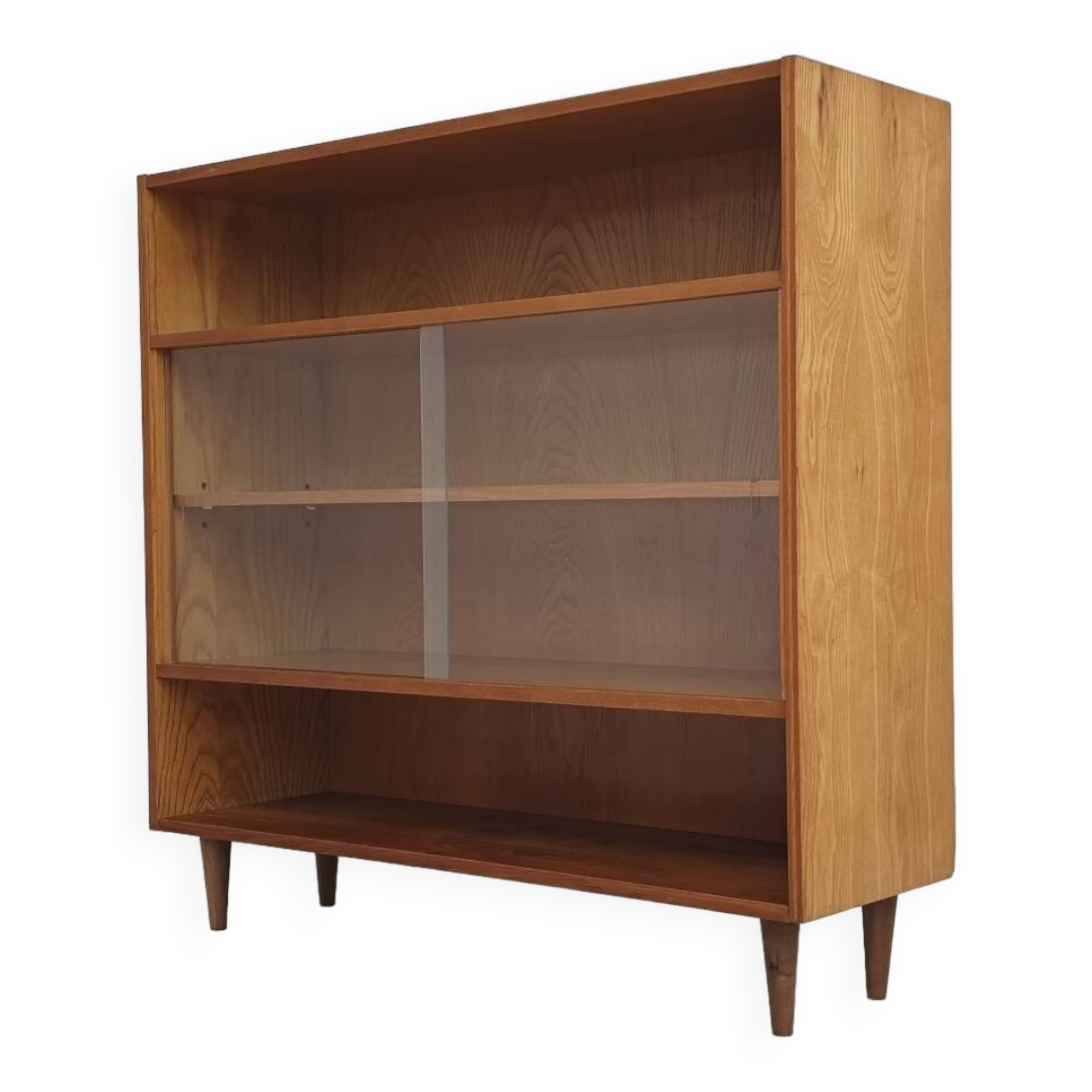Libena 1960 glass display cabinet / bookcase