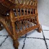 Rattan armchair