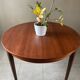 Vintage French house extendable round table (very large when unfolded)