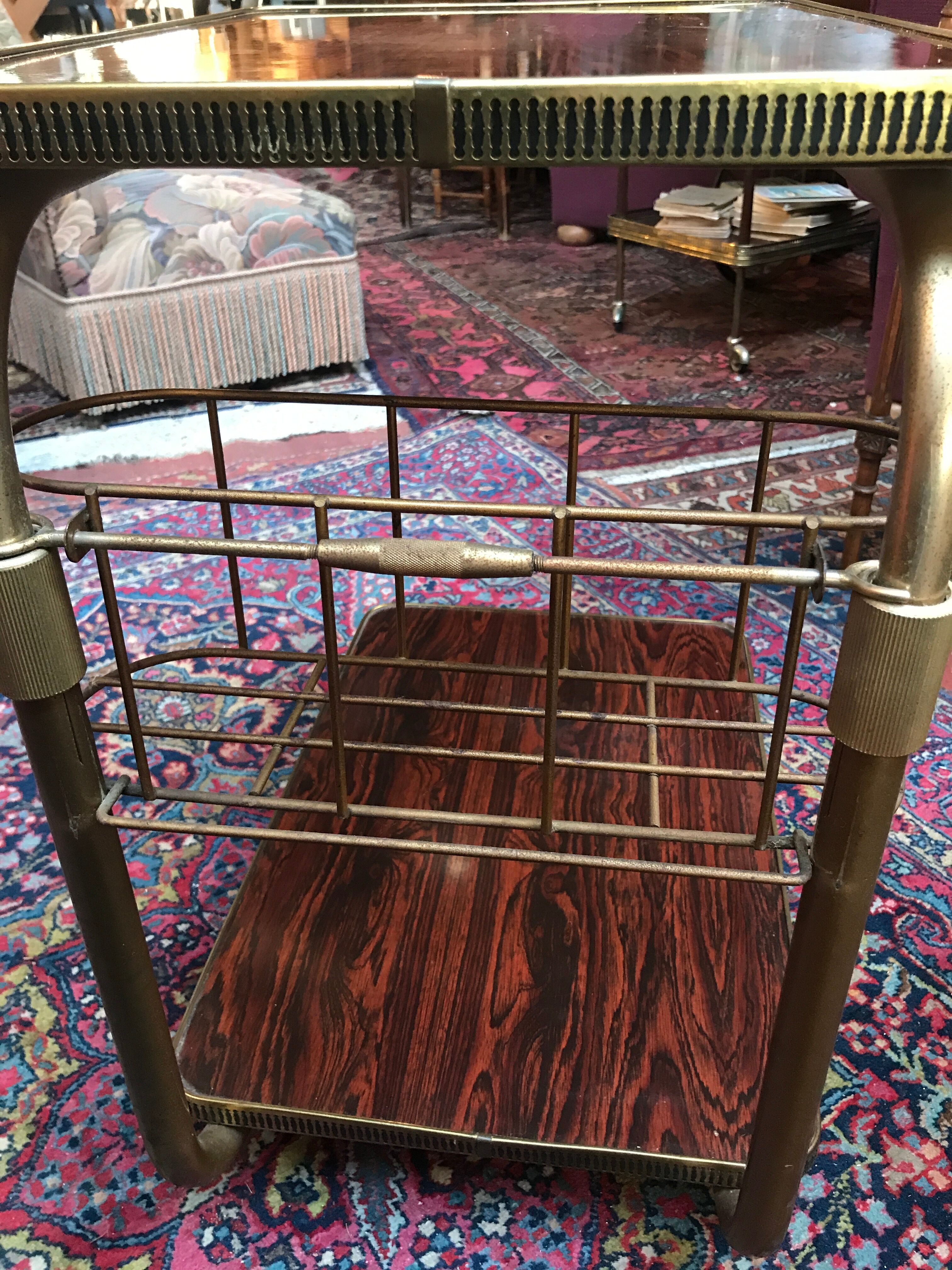 Trolley vintage 1960 removable tray