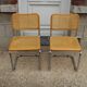 paire de chaises cannées  Breuer cesca B32