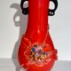 Vase Murano rouge années 70