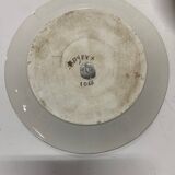 Ceramic plate and tureen