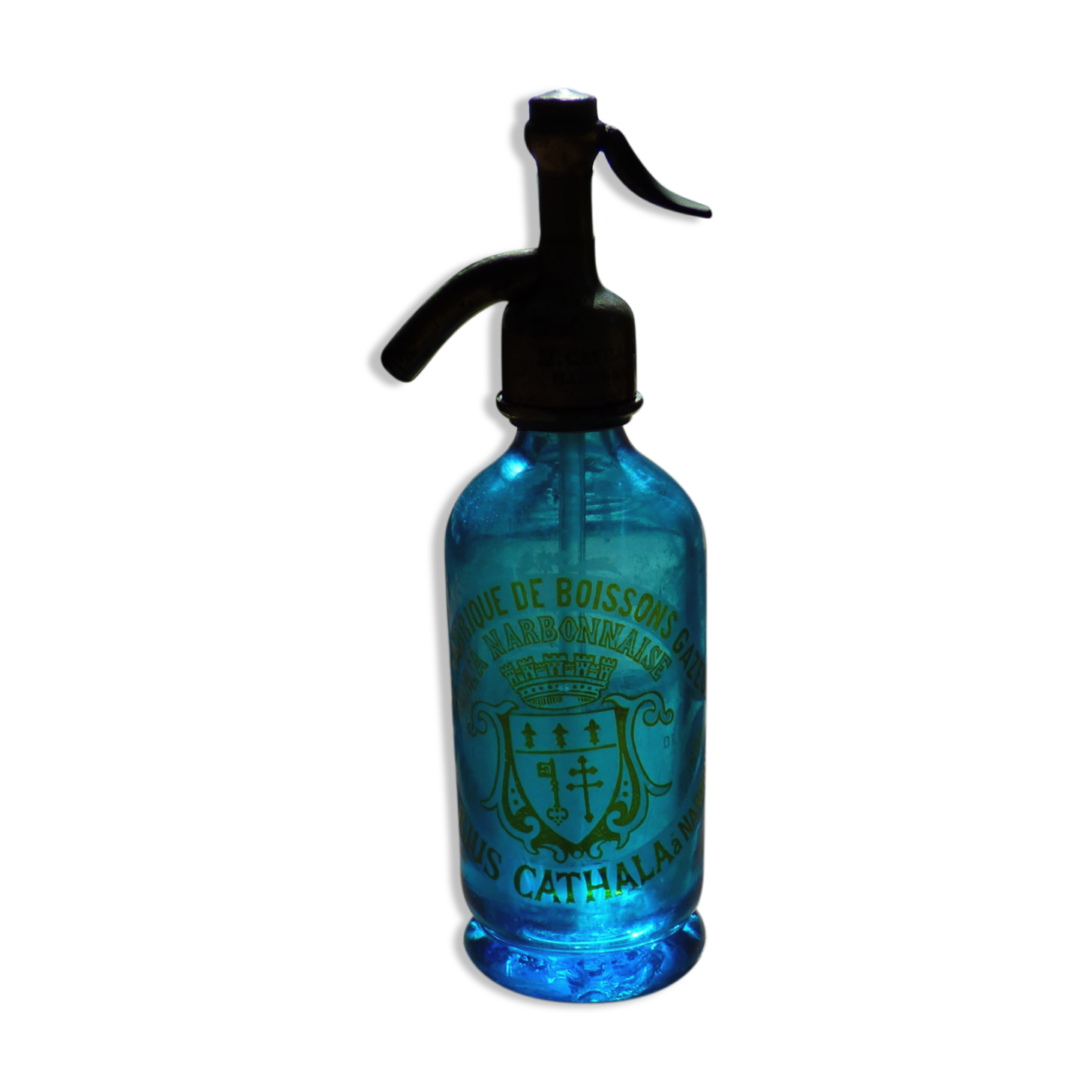 Siphon bottle of seltz water