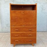 Vintage beech secretary