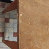 Paire de tabourets en bois