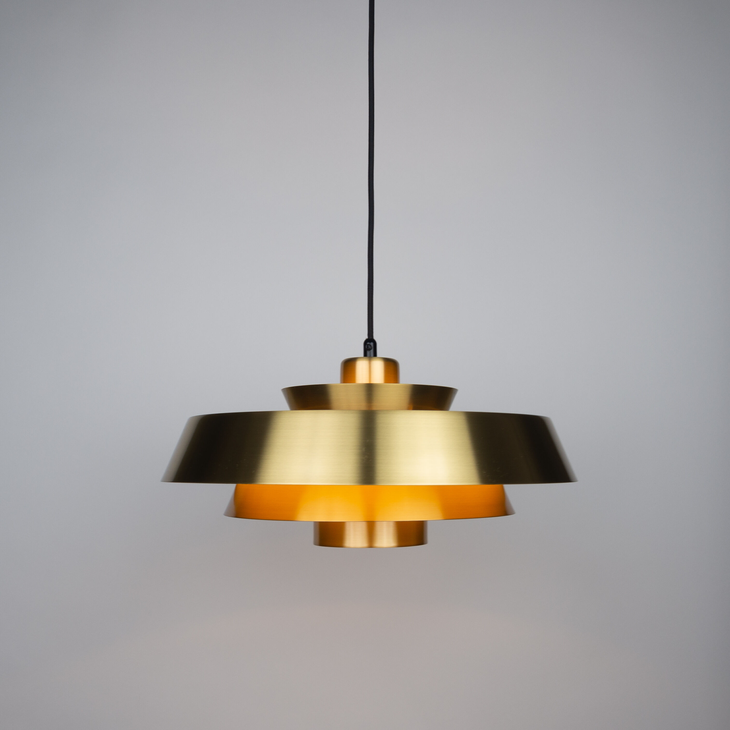 Danish vintage light Nova by Jo Hammerborg, Fog og Mørup, 1963