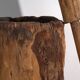 Large antique wabi-sabi style mortar and pestle (c.1920) #78