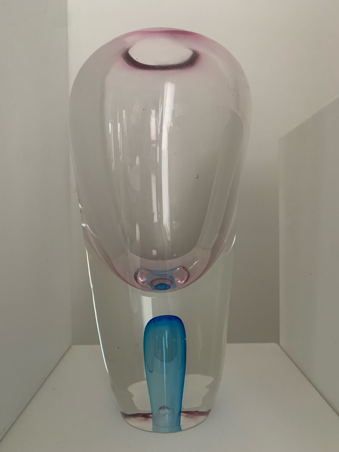 Murano submerged vase