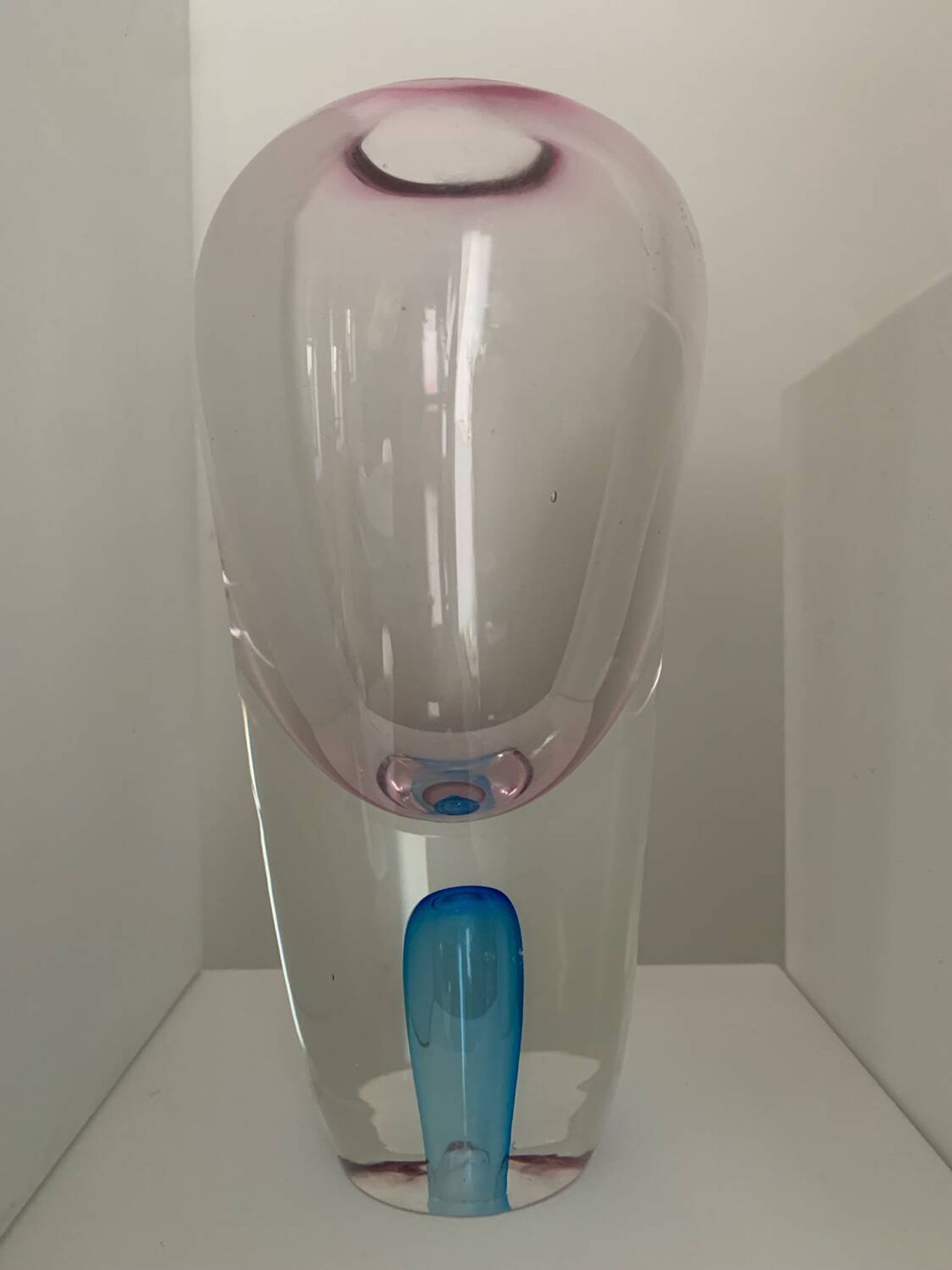Murano submerged vase