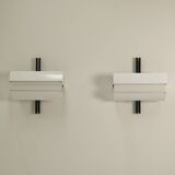 Ensemble de 2 appliques Stria par Ernesto Gismondi pour Artemide, années 1980 Italie.