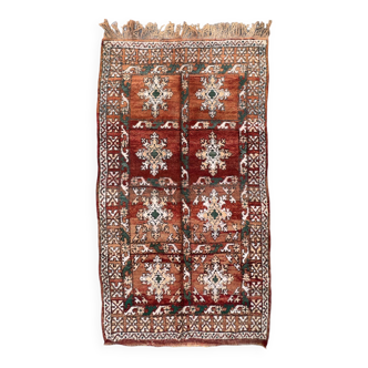 Tapis Marocain Zemmour  marron - 155 x 270 cm