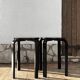 Pair of Frosta Ikea stools in black