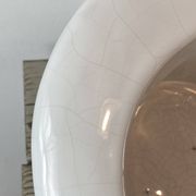 Ceramic hat-shaped cache-pot