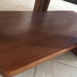 Table basse en orme massif