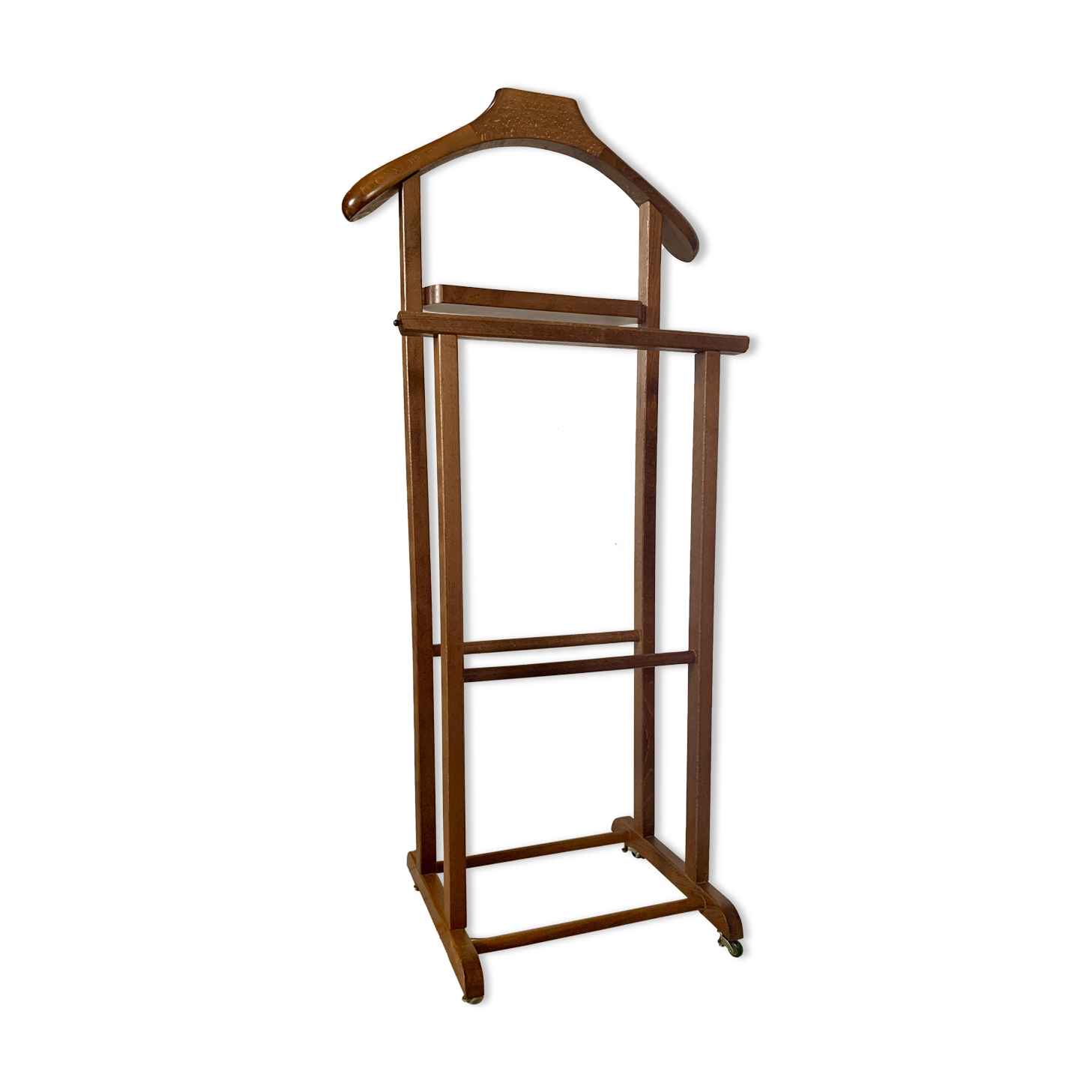 Wooden valet 70s
