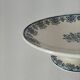 Ironstone compote by Manufacture Clairefontaine, Regency decoration, circa 1900.