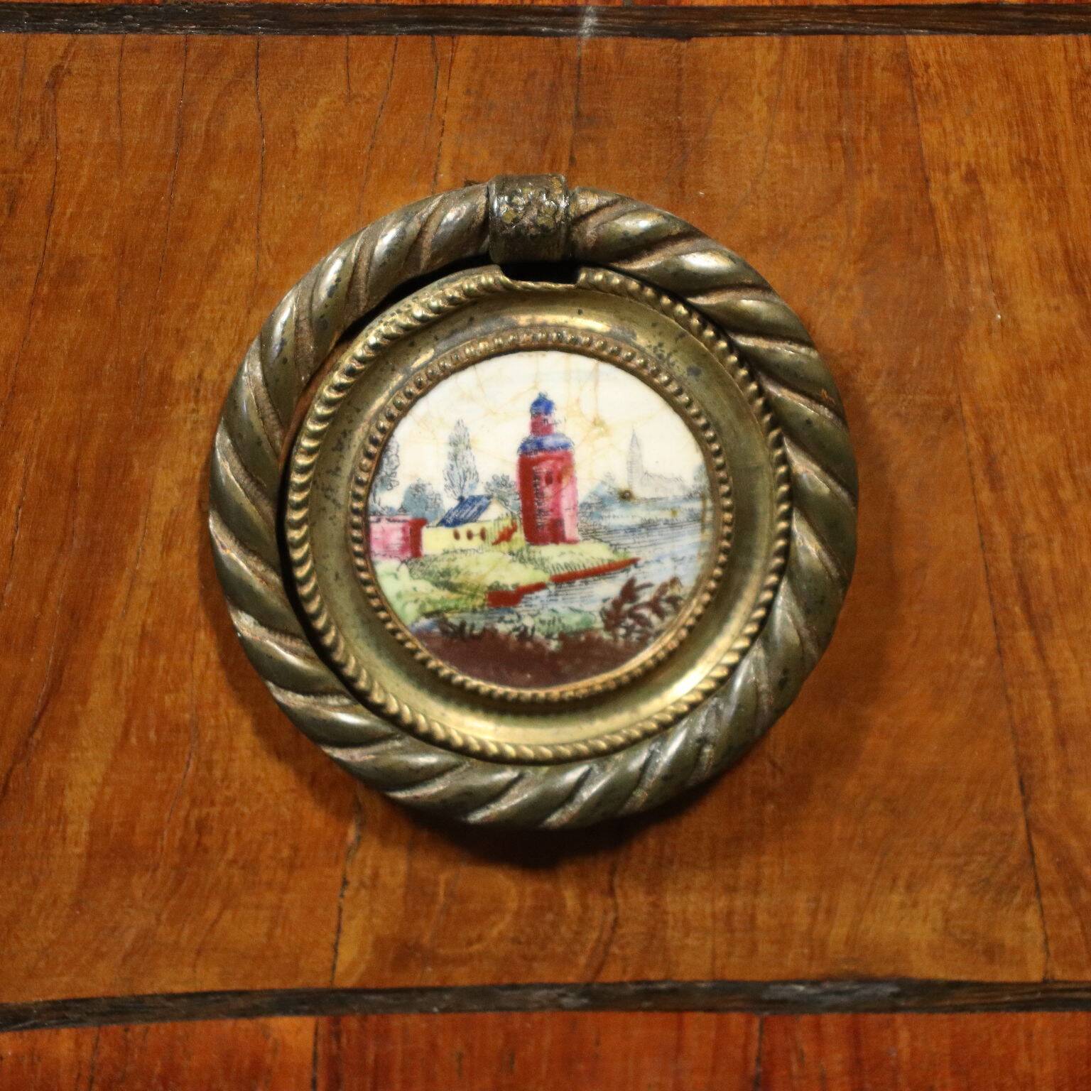 Tuscany baroque secretary with a drop-down front, Italy, 18th century