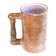 Mug with wooden handle in ceramic by Jean and Robert Cloutier, 1970s.