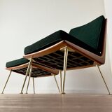 Pair of “Early Boomerang” armchairs attributed to Hans Mitzlaff & Eugen