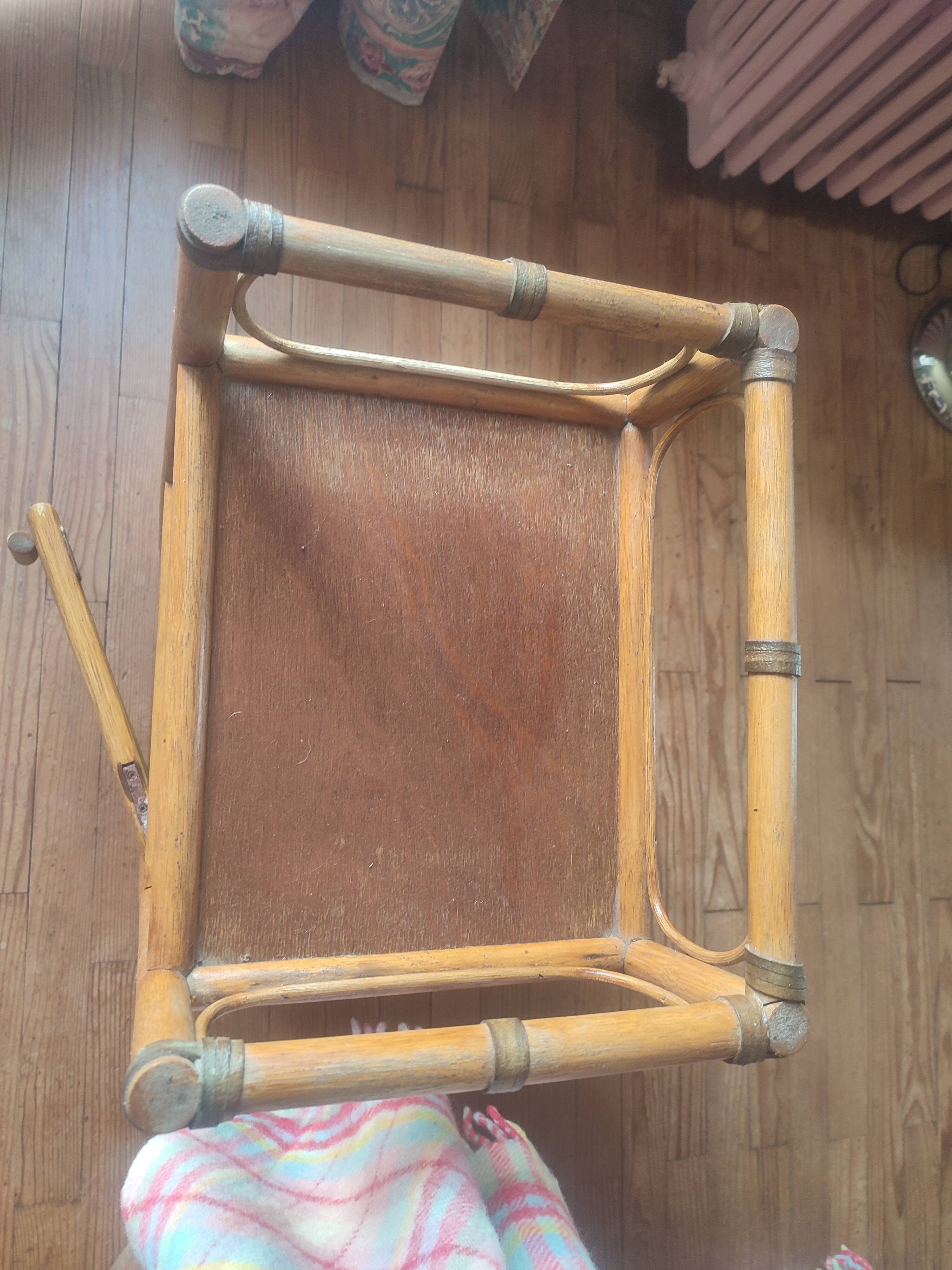 Rattan bedside table or small piece of furniture