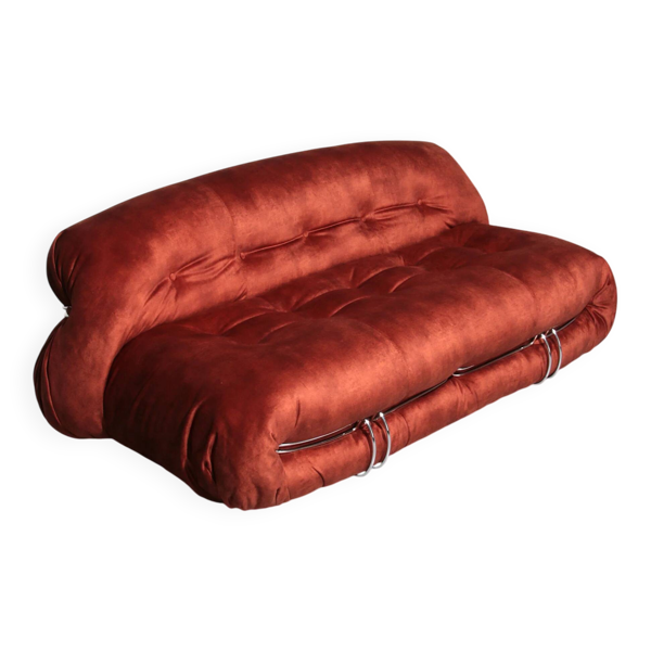 Canapé Soriana par Afra et Tobia Scarpa pour Cassina années 1970