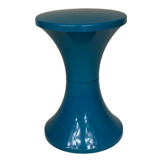 Tabouret Tam-Tam signé bleu vert