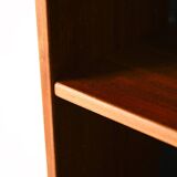 Vintage bookcase with sliding shelf