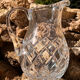 Pichet en cristal taillé