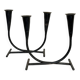 Pair of candlesticks, Folk art, 1950