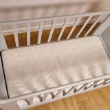 Renovated old cot with wheels