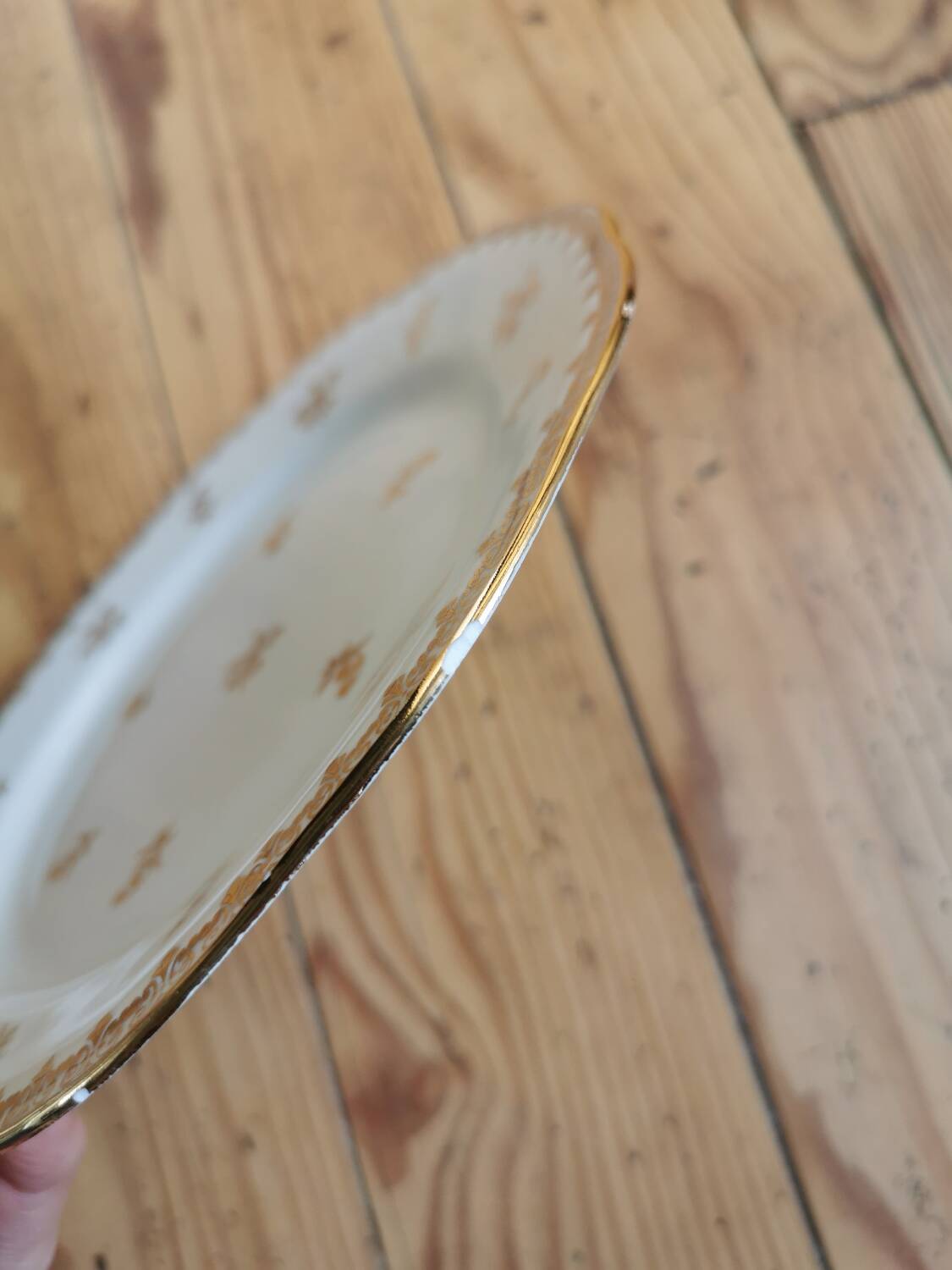 Vintage SFP porcelain dessert service