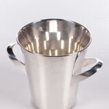 Silver plated designer champagne cooler WMF Kurt Mayer Design, 1950s