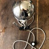 Chromé ball lamp adjustable 70s