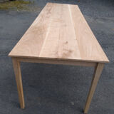 Farm table in raw oak 300cm