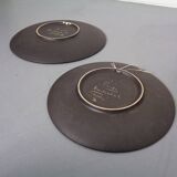 Vintage 717 Ceramic Plates with Fish from Ruscha, 1970s, Set of 2