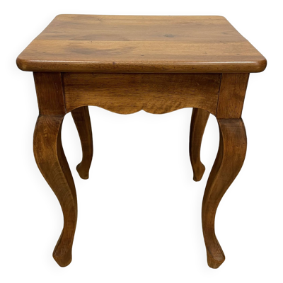 Petite Table Basse D Appoint En Noyer d époque du XIX ème