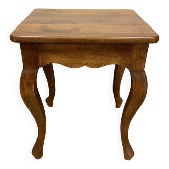 Petite Table Basse D Appoint En Noyer d époque du XIX ème