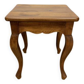 Small Side Coffee Table In Walnut From The 19th Century