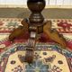 Louis Philippe side table in walnut, late 19th century.