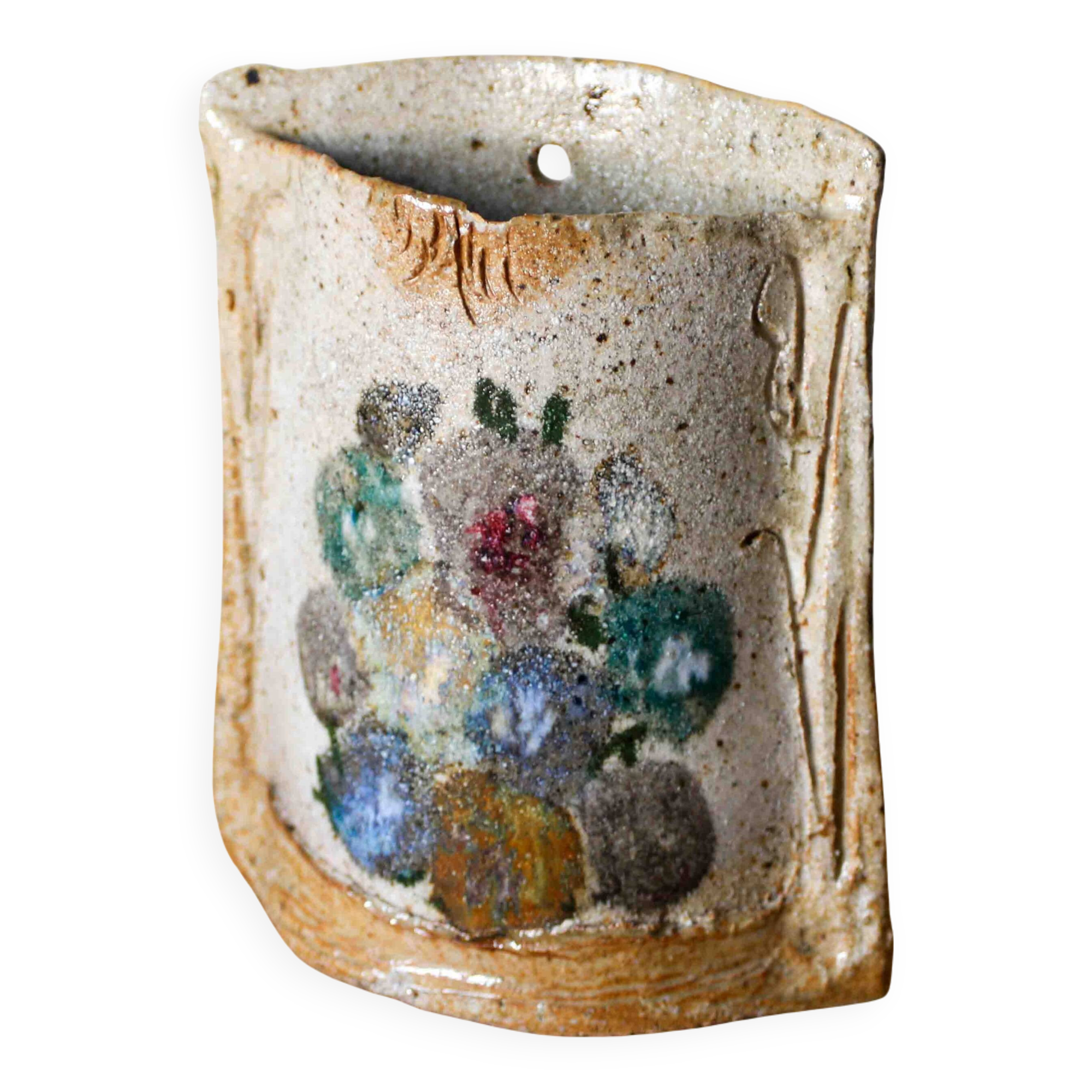 Voldemar Volkoff Vallauris stoneware vase